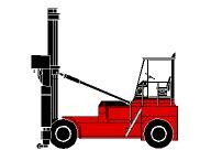美國泰勒TECSP-157/8內燃集裝箱叉車 TECSP-157/8