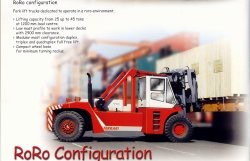 意大利CVS Ferrari 3212 RoRo內(nèi)燃集裝箱叉車 Ferrari 3212 RoRo