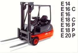 德國林德(LINDE)E18C內(nèi)燃平衡重叉車 E18C
