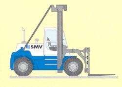 瑞典斯安姆威叉車（SmvLifttrucks）柴油平衡重叉車 SL12-600 AV