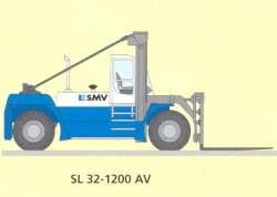瑞典斯安姆威叉車（SmvLifttrucks）柴油平衡重叉車 SL32-1200 AV