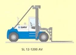 瑞典斯安姆威叉車(chē)（SmvLifttrucks）柴油平衡重叉車(chē) SL12-1200 AV