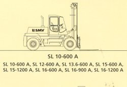 瑞典斯安姆威叉車（SmvLifttrucks）柴油平衡重叉車 SL15-1200 A