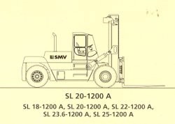 瑞典斯安姆威叉車（SmvLifttrucks）柴油平衡重叉車 SL18-1200 A