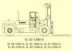 瑞典斯安姆威叉車（SmvLifttrucks）柴油平衡重叉車 SL28-1200 A
