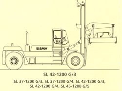 瑞典斯安姆威叉車（SmvLifttrucks）柴油平衡重叉車 SL42-1200 G/3
