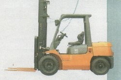 美國豐田叉車(TOYOTA)02-7FG/D35平衡重柴油叉車 02-7FG/D35