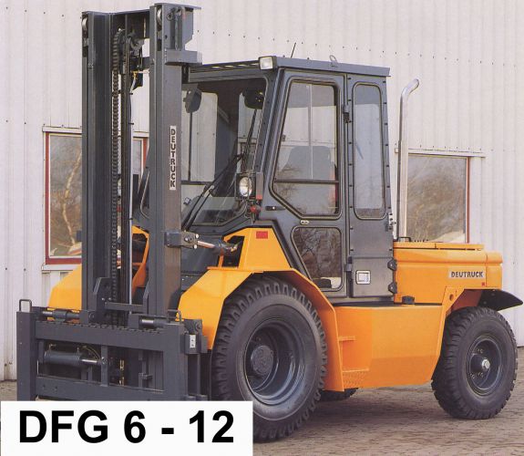 德國(guó)Deutruck柴油平衡重叉車 DFG 6 - 12