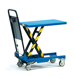 德國(guó)飛塔(FETRA)150 kg手動(dòng)剪叉式液壓升降平臺(tái)車 150 kg