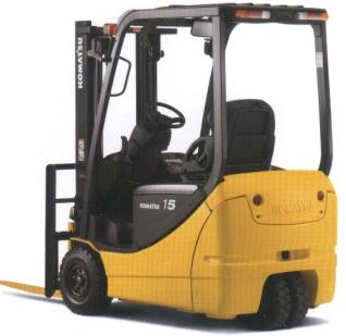 廣州天力: 小松三輪電動(dòng)平衡重叉車 FB18G-12