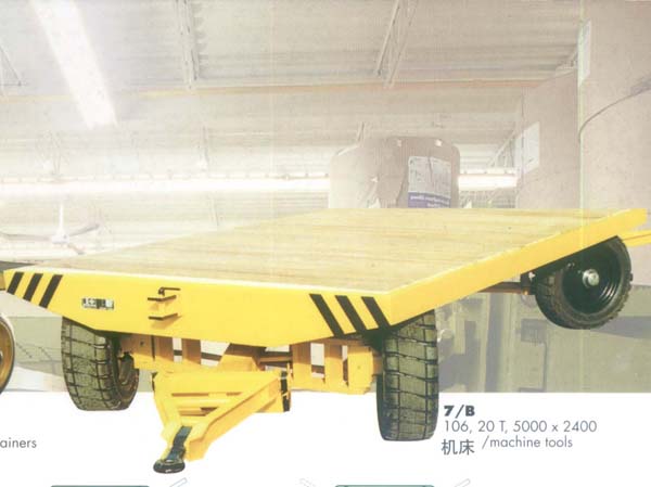 法國(guó)Gaussin 工業(yè)平板拖車/4