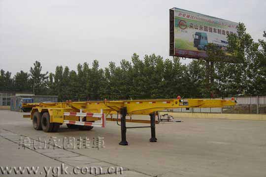 骨架式集裝箱運(yùn)輸車 YGK9380TJZG