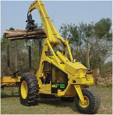 南非bellequipment 125A木材抓舉叉車 125A Logger
