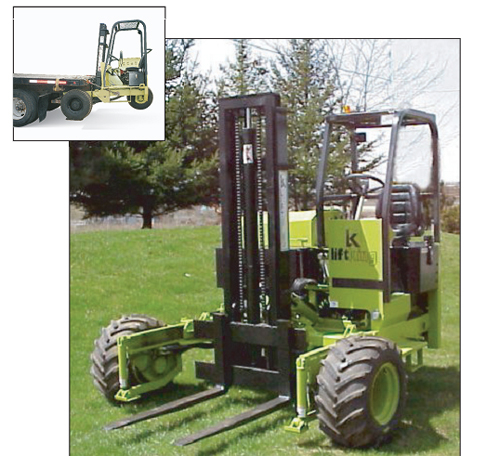 美國(guó)Manitex liftking 車(chē)載式叉車(chē)