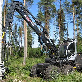 芬蘭(HIAB)LOGLIFT 181 V木材抓舉搬運(yùn)叉車 LOGLIFT 181 V