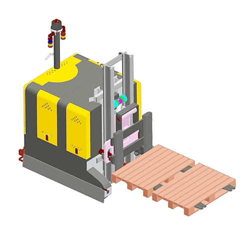 Elettric80：雙托盤激光導(dǎo)引車LGV for 2 pallets