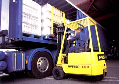 海斯特1-1.5噸電動(dòng)平衡重叉車(chē)