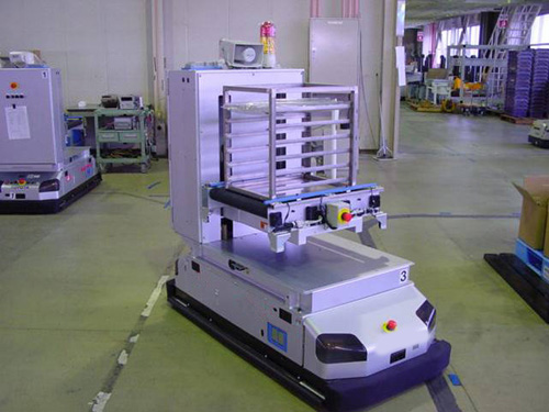 廣州遠(yuǎn)能:鏈帶型AGV--LD-M350 AGV--LD-M350