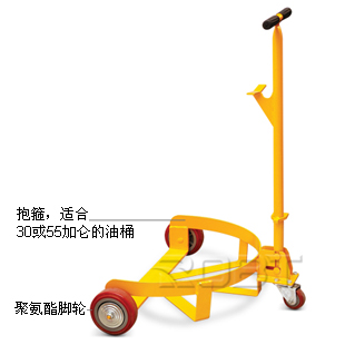 超低型機(jī)械式油桶搬運(yùn)車 BT00183