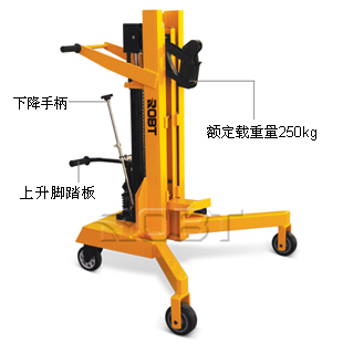 腳踏式快速型油桶裝卸機 BT00190