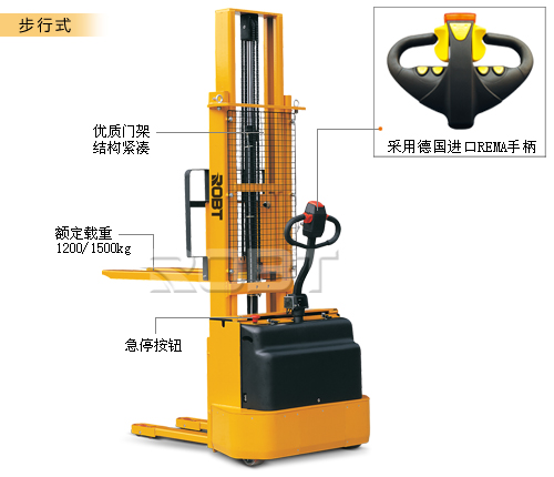 標(biāo)準(zhǔn)型步行式全電動(dòng)堆高車 BT00601-00612