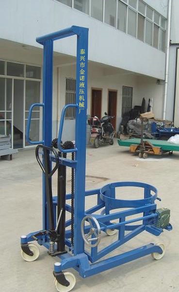 油桶液壓手推車電動叉車