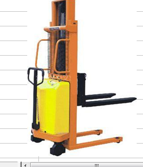 天津叉車|升格叉車|半電動(dòng)堆高車 1500kg/3.5m