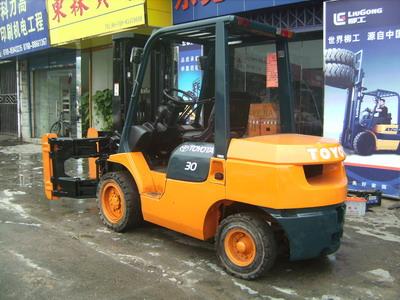 豐田 第7代3噸抱夾車(內(nèi)燃式叉車，電動叉車...... 豐田7FD30