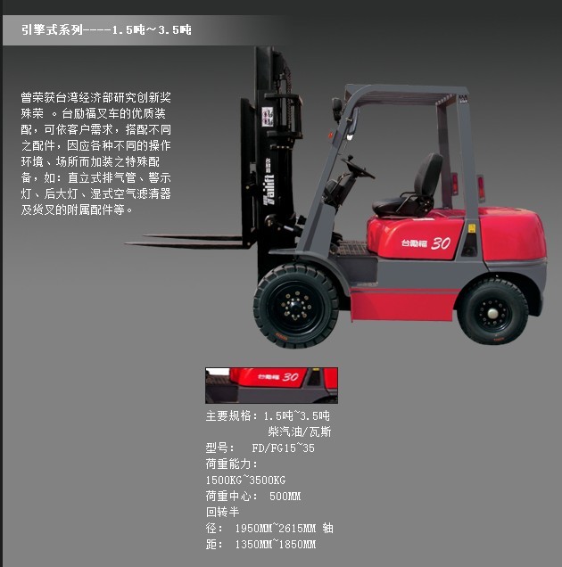東莞臺勵福叉車 FD30