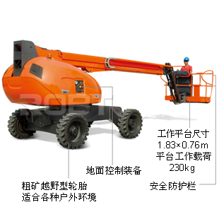 直臂高空作業(yè)平臺(tái) 自行走高空作業(yè)平臺(tái) BT01214直臂高空作業(yè)平臺(tái)