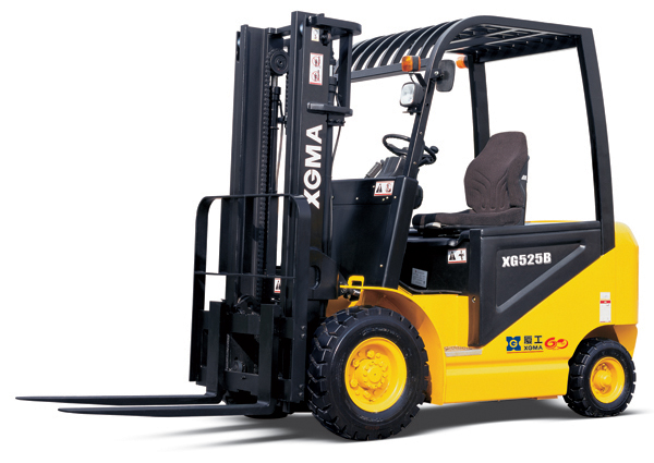 廈工新型2.5噸直流蓄電池平衡重式叉車 XG525B