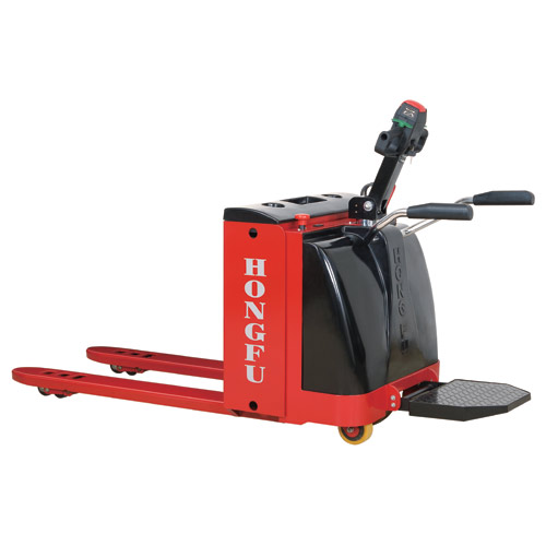 鴻福全電動(dòng)自走式拖板車(chē)（帶護(hù)欄）