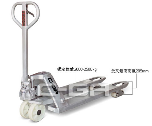 威海不銹鋼液壓搬運(yùn)車