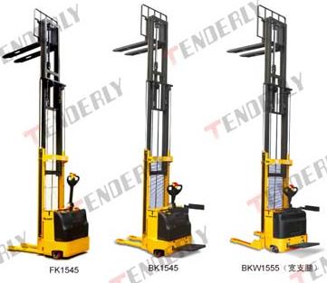 無(wú)錫泰得力:三級(jí)門架全電動(dòng)堆高車 FK1545/BK1545/BKW1555
