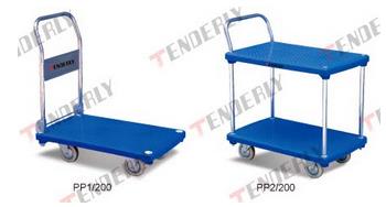 無錫泰得力:標(biāo)準(zhǔn)型塑料平板推車 PP1/200