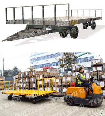 無(wú)錫泰得力:10噸平板拖車(chē) TTL10000