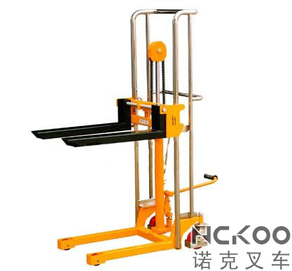 輕便型腳踏液壓堆高車（帶貨叉） NKPF2085等
