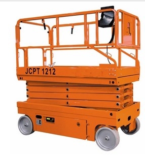 JCPT1212DC自行式剪叉升降機，全電動12米高空平臺，上海JCPT1012DC銷售，松江賣JCPT1008升降機公司 JCPT1212DC