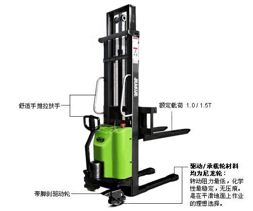 半電動堆高車 JK8408