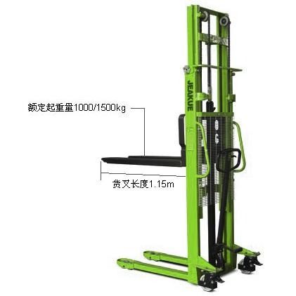 雙門架固定貨叉手動堆高車 JK8494