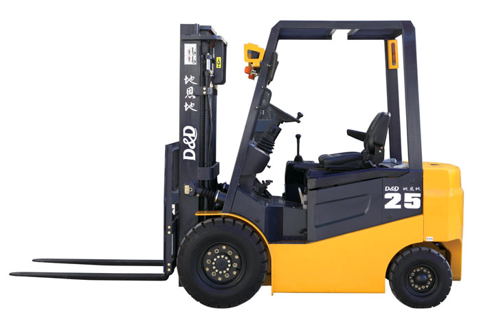 青島地恩地電動(dòng)叉車蓄電池2.5噸叉車 B25