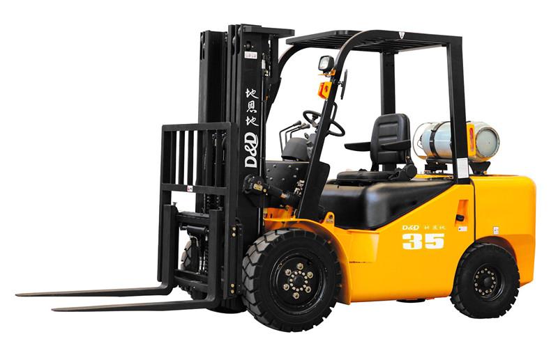 青島地恩地液力3.5噸液化氣叉車 H35L