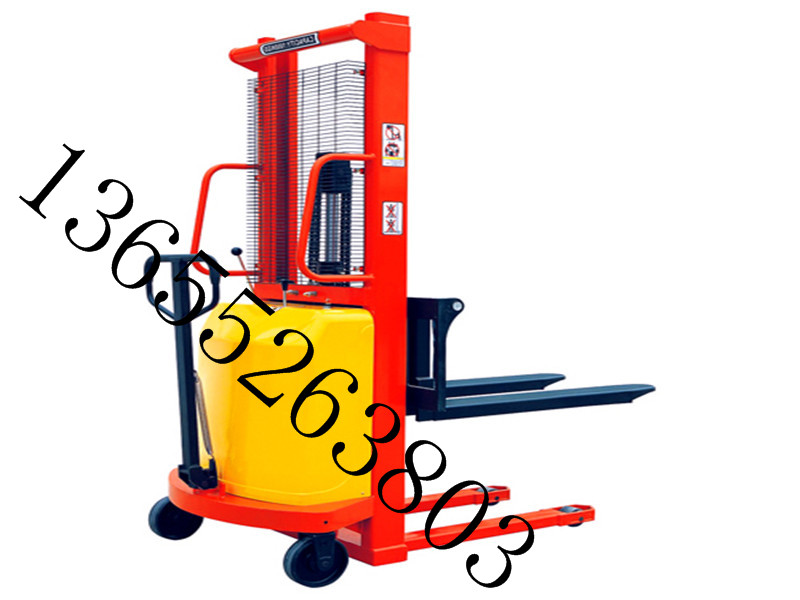 1.5噸升高1.6米半電動(dòng)堆高車，半電動(dòng)叉車，電動(dòng)裝卸車