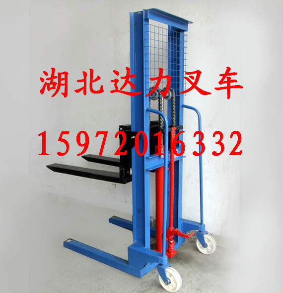 1噸2噸3噸升高1.6米手動(dòng)液壓堆高車(chē)裝卸車(chē)叉車(chē) 升高車(chē) CTY