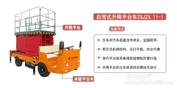 供應(yīng)合派ZSJZ5.11-1自駕式升降平臺(tái)車 ZSJZ5.11-1