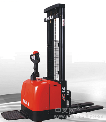 供應(yīng)石巖電動(dòng)托盤堆垛車、合力CDD14電動(dòng)堆高車、站駕式1.4噸全自動(dòng)升高機(jī) CDD14