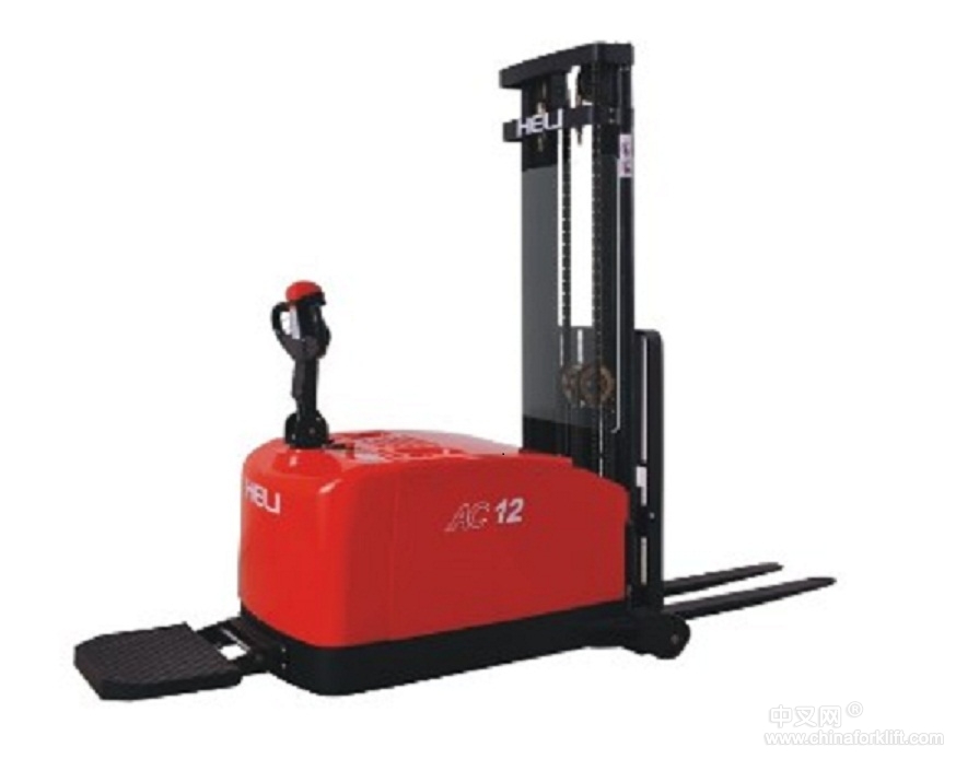 供應(yīng)大浪電動(dòng)托盤(pán)堆垛車(chē)、合力1.2噸電動(dòng)堆高車(chē)、站駕式全自動(dòng)升高車(chē) CDD12