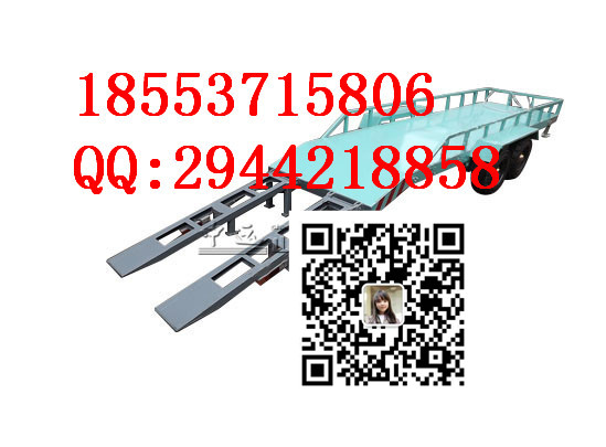 板工業(yè)用履帶車用特種牽引平拖車