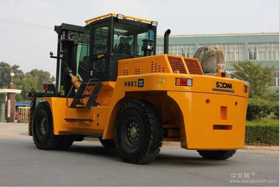 供應(yīng)華南重工內(nèi)燃重型20噸叉車(chē)生產(chǎn)廠家港口碼頭船用集裝箱20噸叉車(chē)價(jià)格 HNF-200