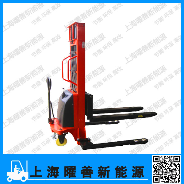 上海經(jīng)銷半電動(dòng)寬支腿電動(dòng)堆高車 CDD10SS(W)